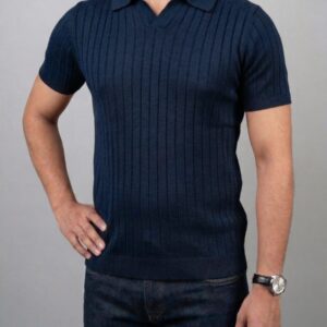 Old Money Polo - Navy Blue