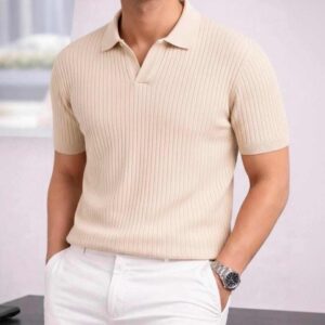 Old Money Polo  - Off White