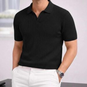 Old Money Polo - Black