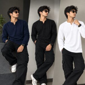 Vintage Henley Combo 3p